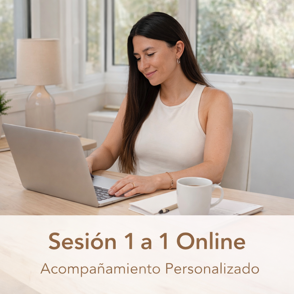 Sesión 1 a 1 Online Acompañamiento Personalizado